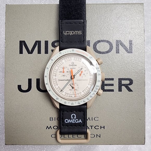 Swatch X Omega Bioceramic Moonswatch Mission To The JUPITER - Picture 1 of 8